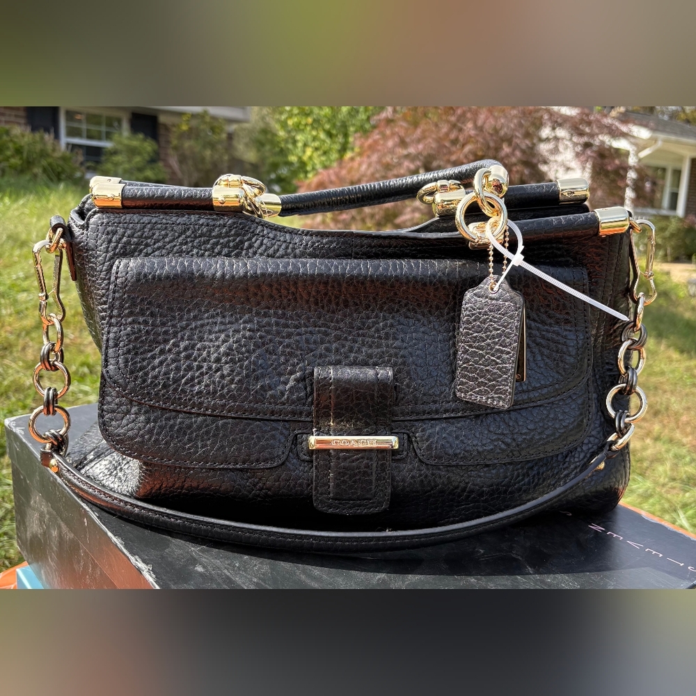 Coach Madison Pinnacle Carrie satchel bag